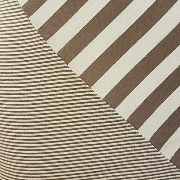 Unique Striped Tunic in Brown & Cream - Picture 3 of 8